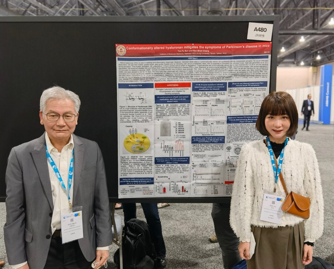 Zi Yu Sun Was Invited to Present Her Research of New Possibilities of Hyaluronic Acid Treatment for Parkinson's Disease in U.S.A