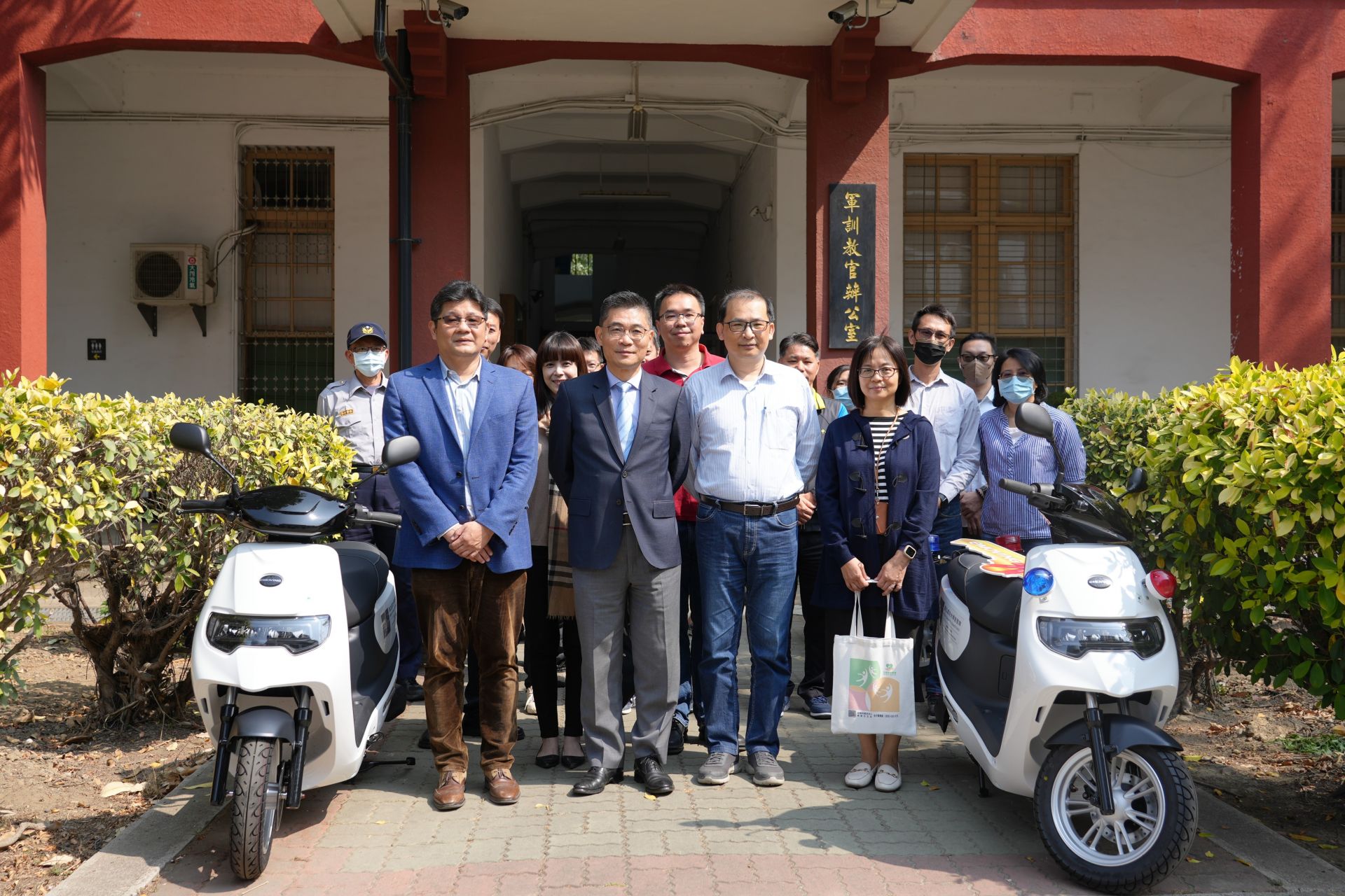 【Sustainable Campus】NCKU’s 2nd Batch of Electric Motorcycles are On Board Today