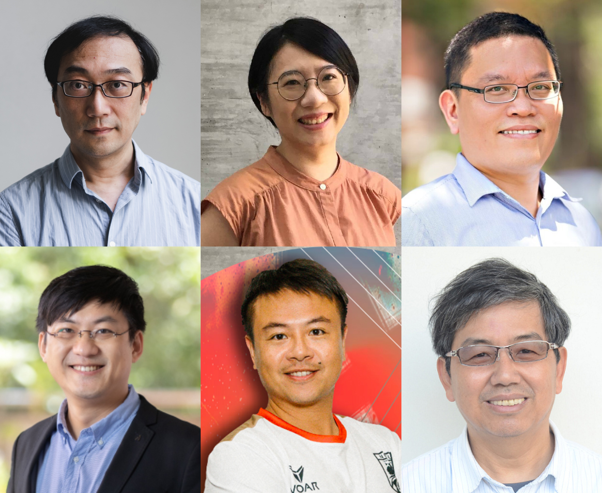 Six NCKU professors received the Ministry of Education's Teacher Excellence Program award for the 110th academic year