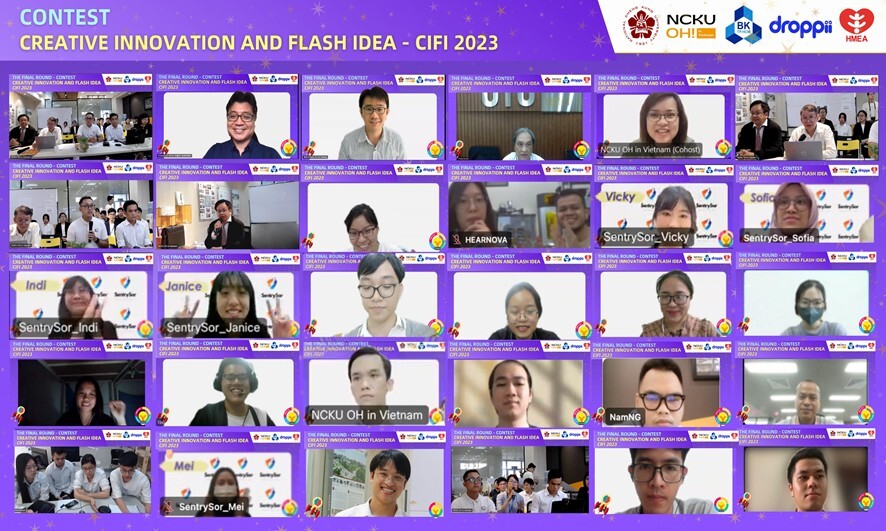 NCKU Overseas Hubs hosts the 2023 Creative Innovation and Flash Idea (CIFI)