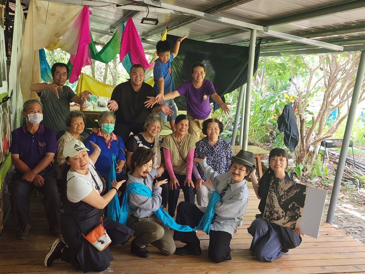 NCKU Theatre Practices course connects to cultural pathways, journeying to Kaohsiung for an environmental theater experience.