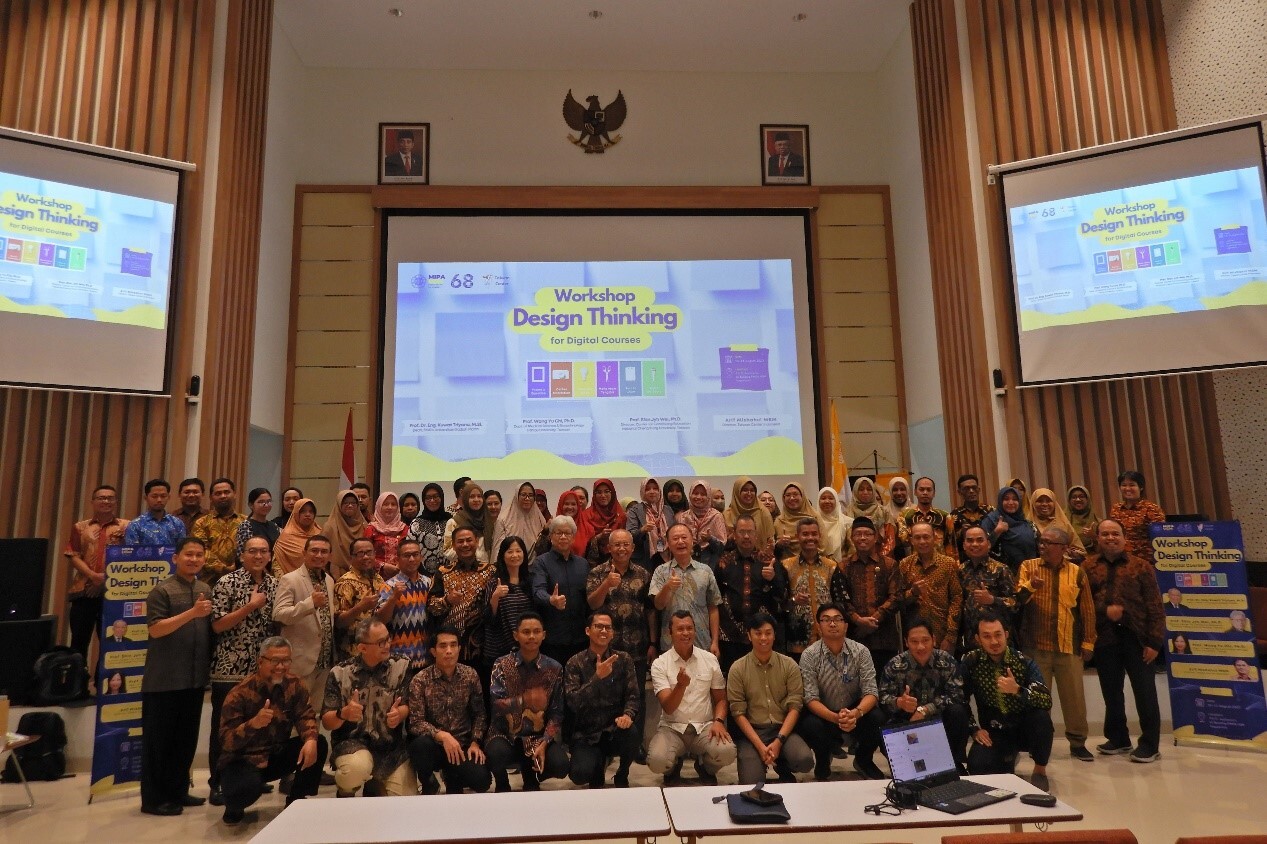 NCKU Alliance promoted Nlearning digital courses at an Indonesian university, sparking fruitful exchanges.
