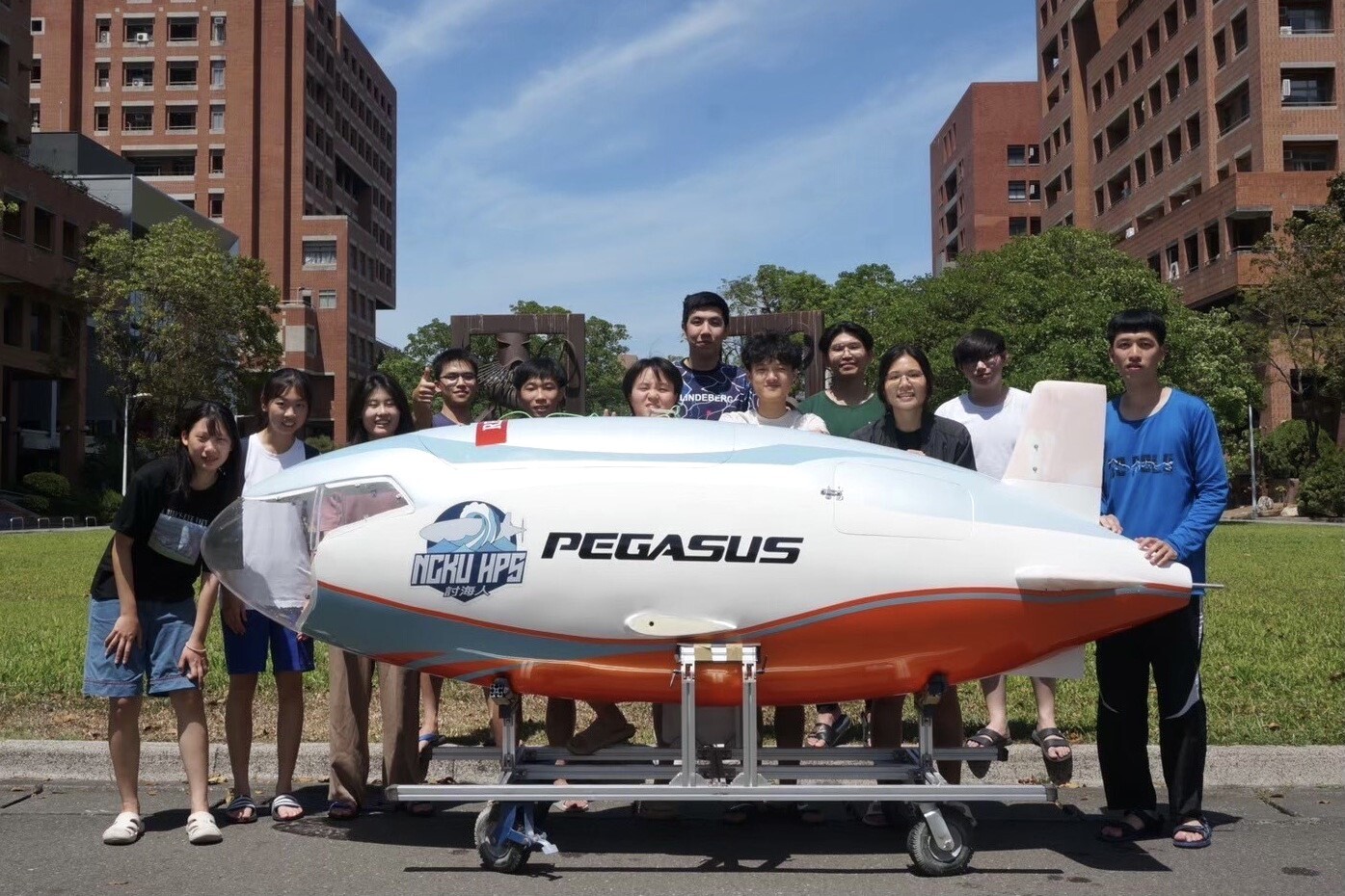 NCKU's Self-Built Submarine "Pegasus" Clears Underwater Tests, Sets Sights on European Competition