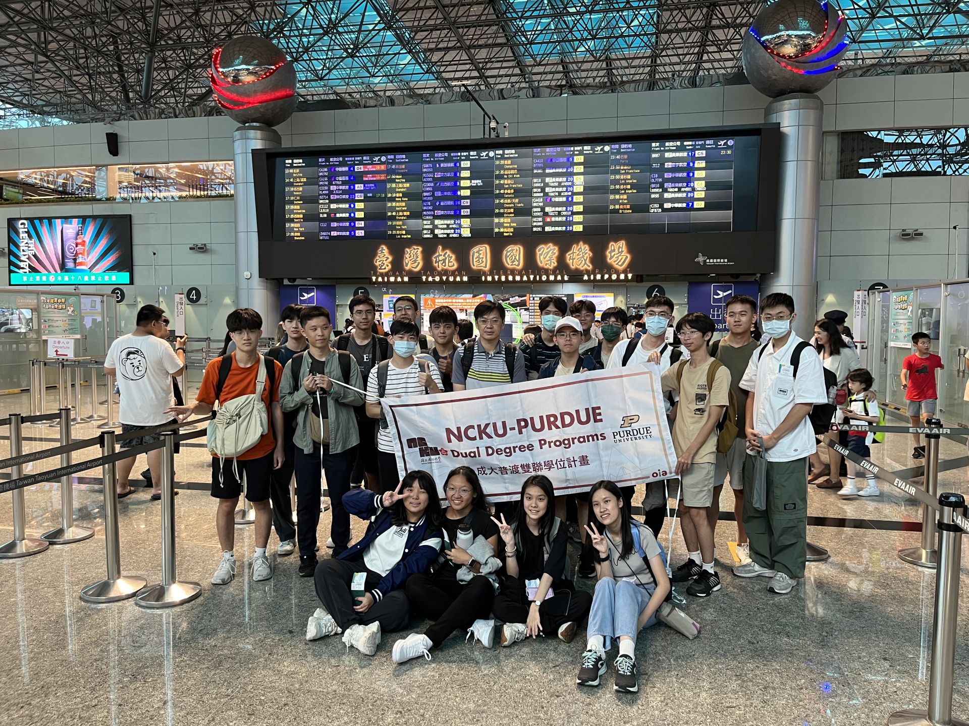 NCKU-Purdue Dual Degree Program Students Visit Purdue University for Summer Exchange in 2024