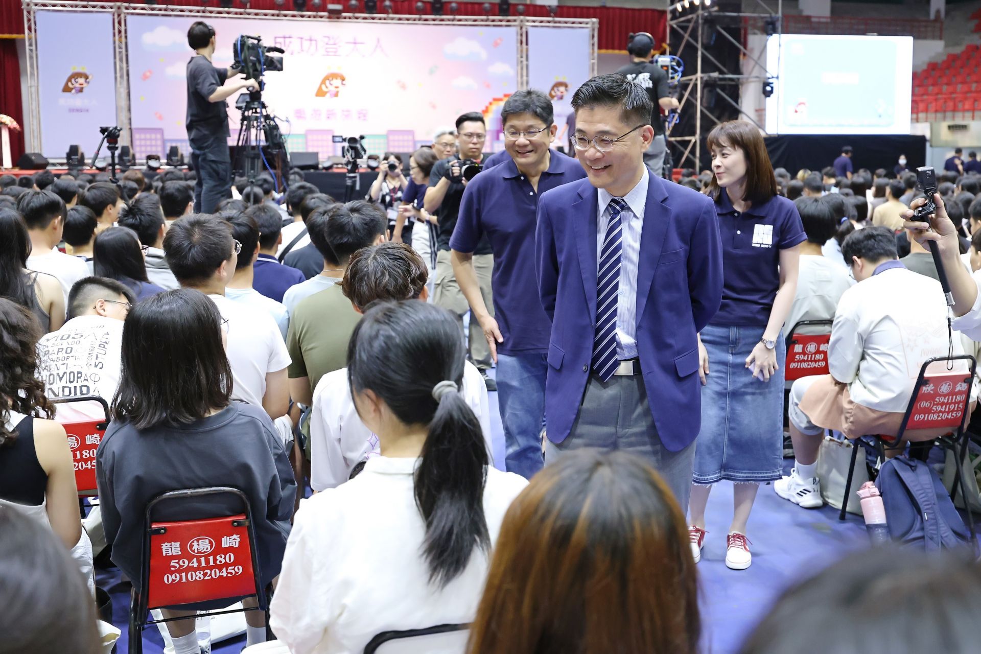 NCKU Freshman Camp: President Shen Welcomes Freshmen to the Unity and Prosperity of NCKU