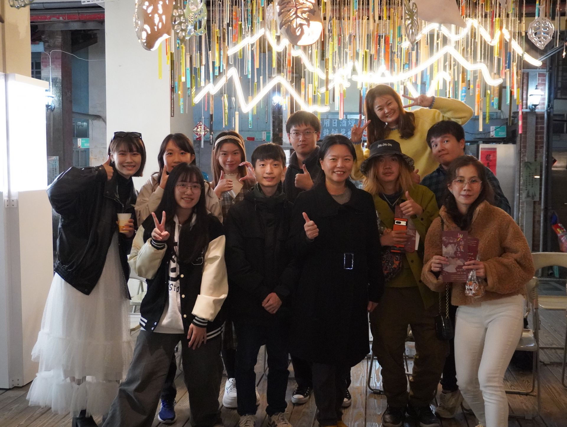 NCKU Students and Tainan City collaborated in “The Glimmering Light: Longqi Local Imagery Lighting Installation Art Project”