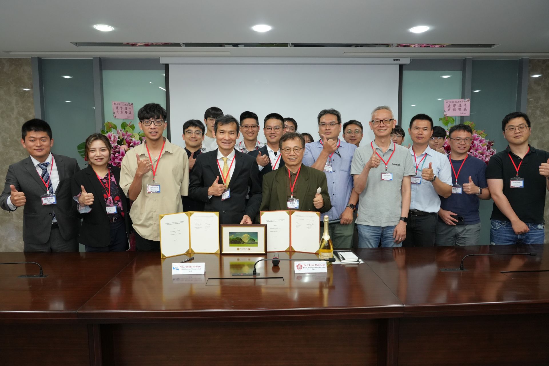 College of Engineering at NCKU Signs MOU with Global Energy Services Leader SLB to Build a More Sustainable Future for Taiwan