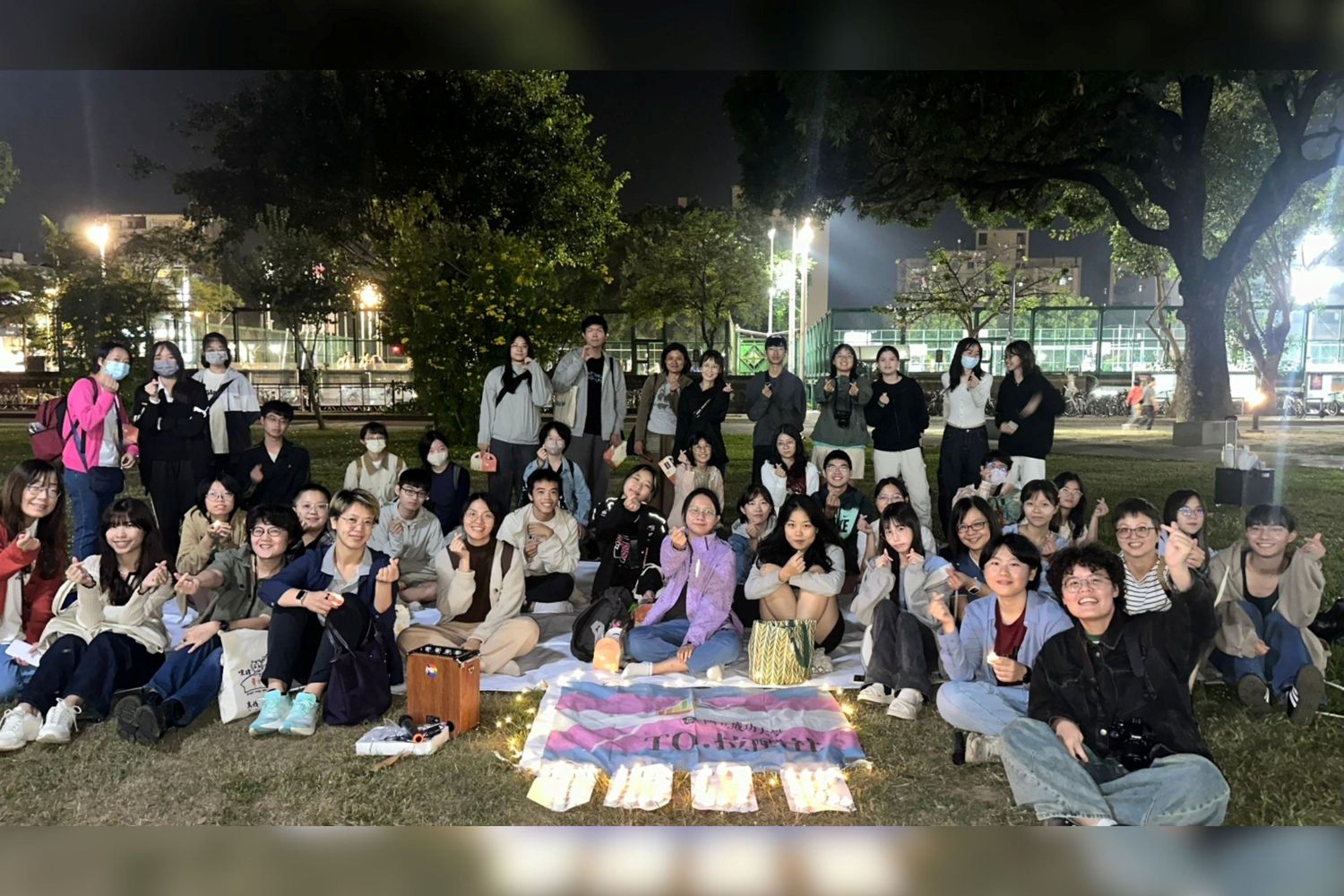 TDoR— NCKU Lights Up in Hope That a Gender-Diverse Society Will Replace Prejudice with Understanding