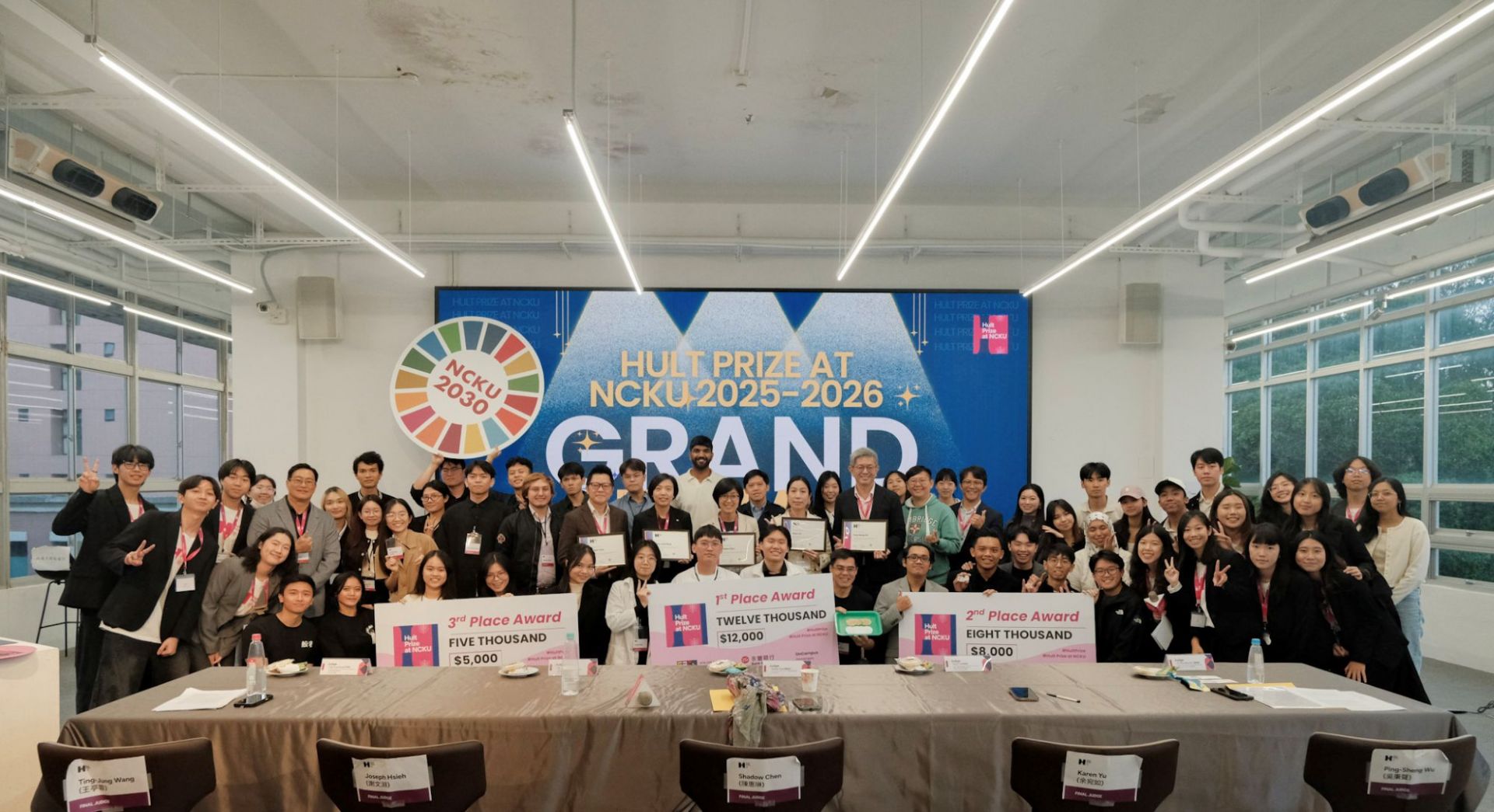 Hult Prize at NCKU 2025-2026 Grand Final Highlights Student Innovation and Cross-Sector Evaluation
